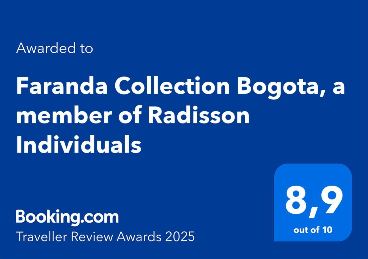 Faranda Collection Bogota, A Member Of Radisson Individuals Hotell Eksteriør bilde